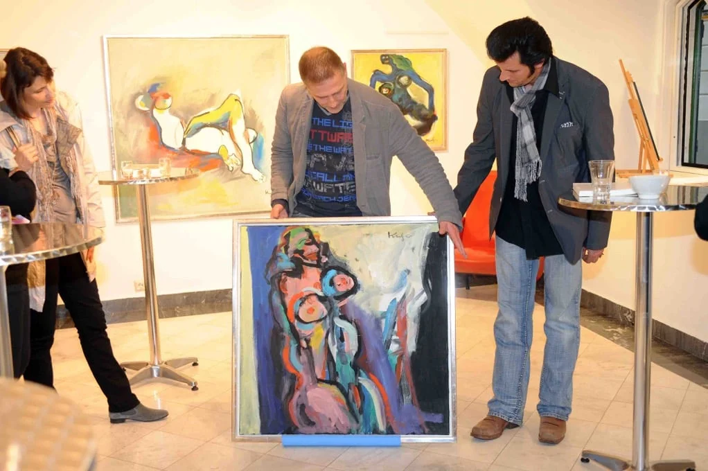 Alfred Kornberger: Galerie C zeigt von 7. Juni bis 6. Juli Personalie mit Papier- und Ölarbeiten aus 1975 bis 1995